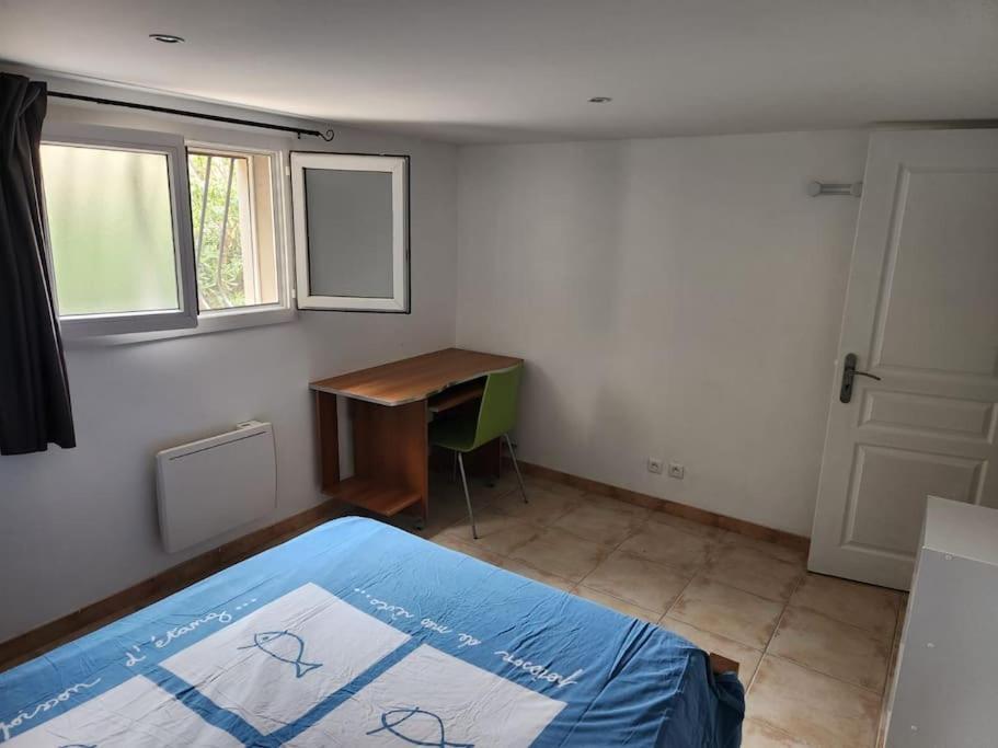 L'Etape Mediterraneenne Logement 4-6 Personnes Avec Parking Prive Sauvian Kültér fotó